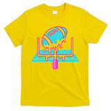 Football Ice Cream Drip T-Shirt