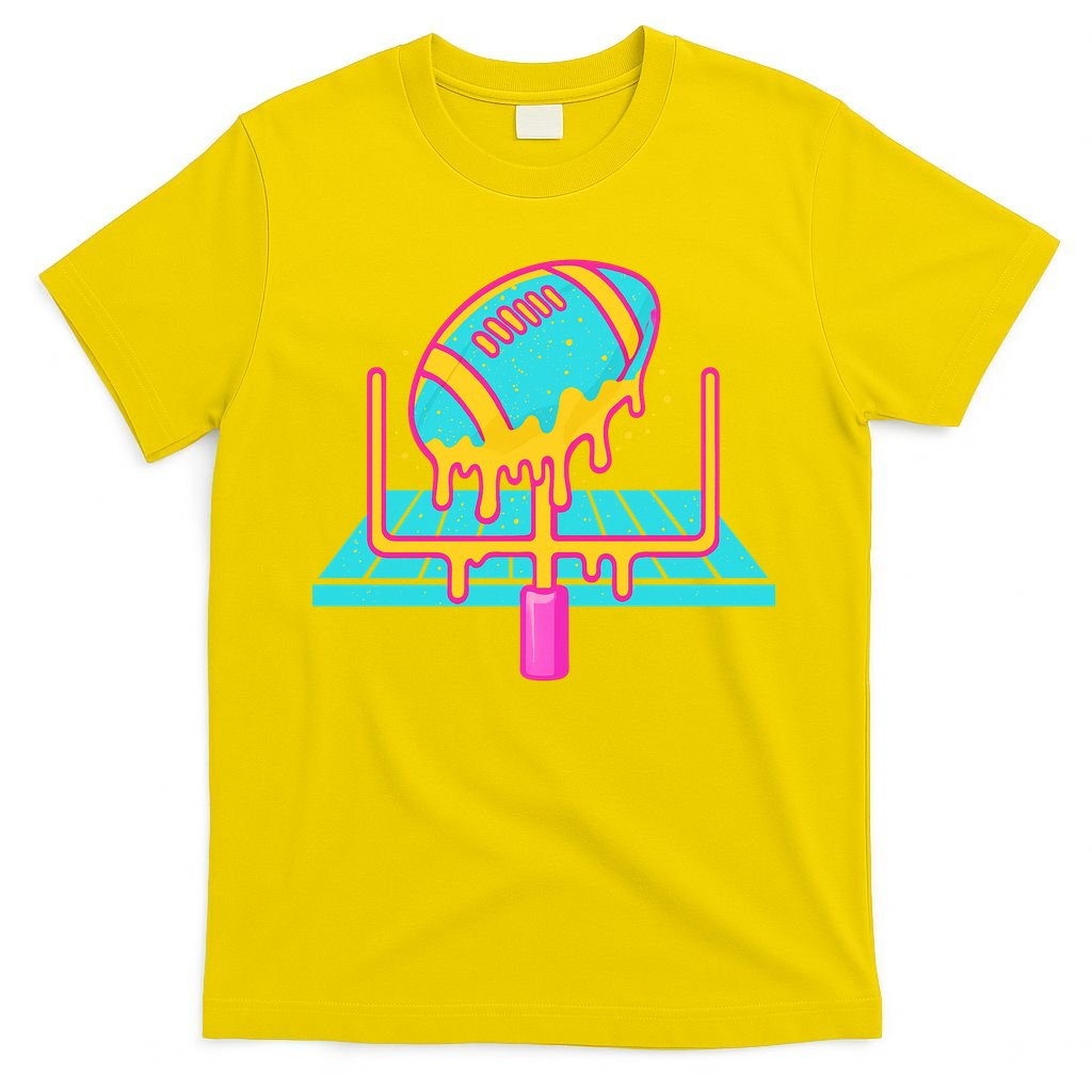 Football Ice Cream Drip T-Shirt
