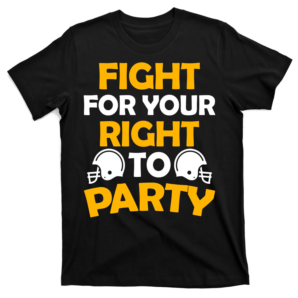 Fight For Your Right To Party KC Football T-Shirt