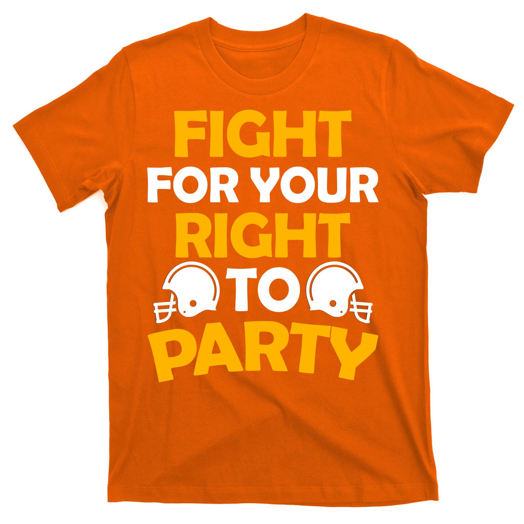 Fight For Your Right To Party KC Football T-Shirt