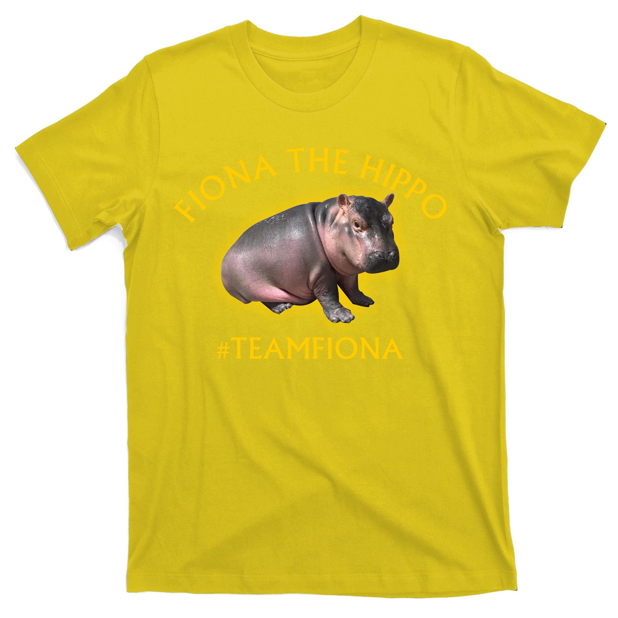 Fiona The Hippo #TeamFiona Photo T-Shirt