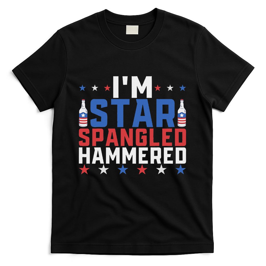 Funny IM Star Spangled Hammered Outfit 4th Of July T-Shirt