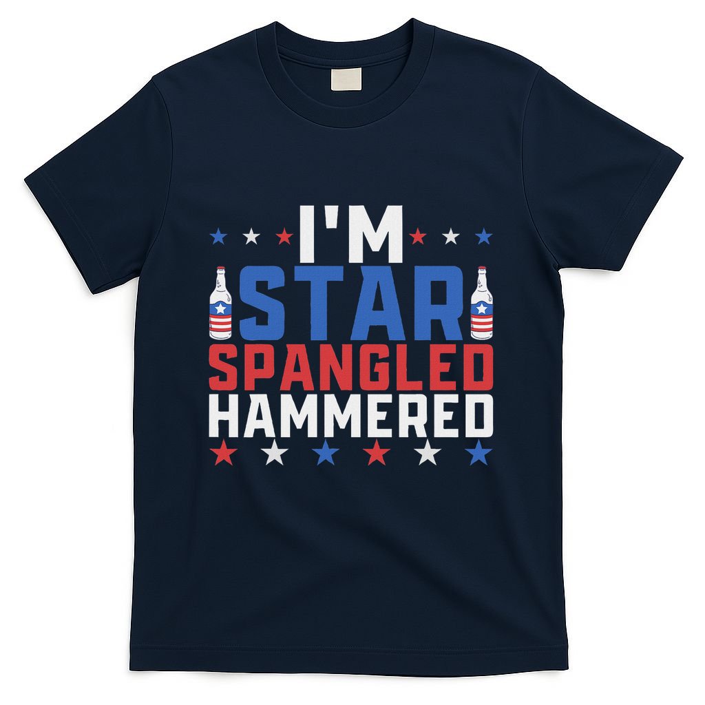 Funny IM Star Spangled Hammered Outfit 4th Of July T-Shirt