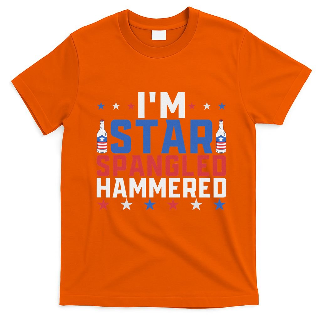 Funny IM Star Spangled Hammered Outfit 4th Of July T-Shirt