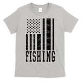 Fishing USA Flag T-Shirt