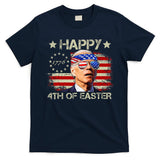 Funny Joe Biden 4th Of July Happy 4th Of Easter Us Flag T-Shirt