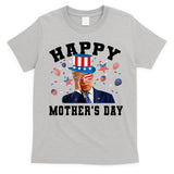 Funny Joe Biden Happy 4th Of July Confused Mother's Day T-Shirt