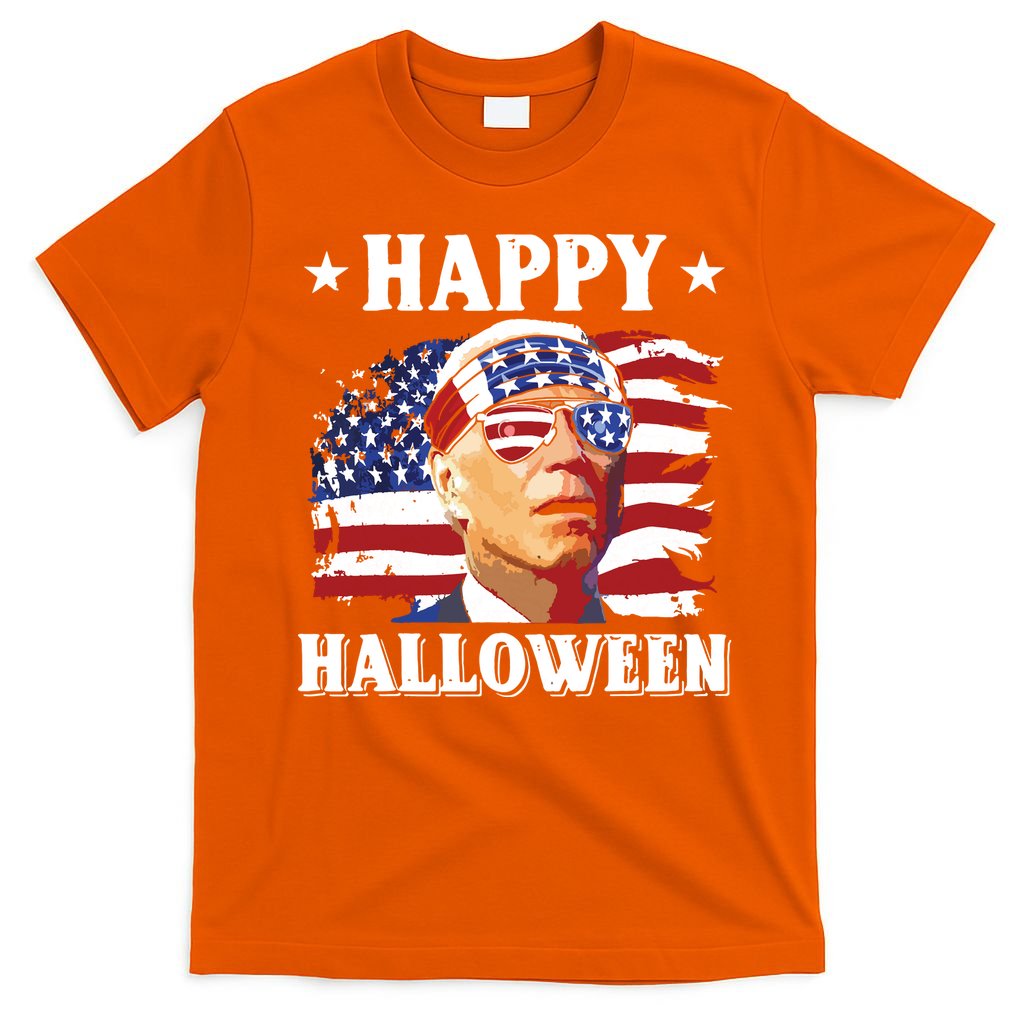 Funny Joe Biden 4th Of July Happy Halloween T-Shirt