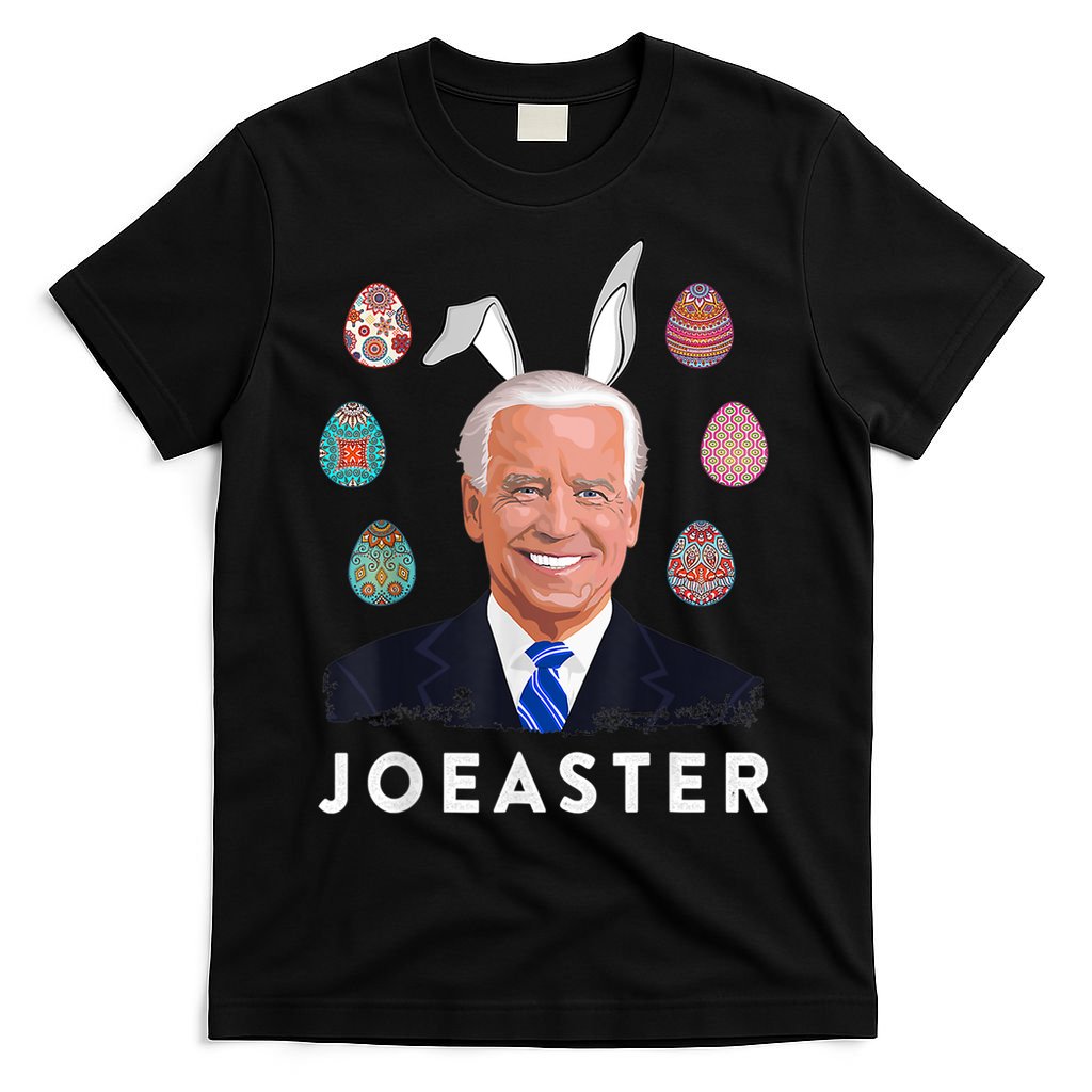 Funny Joe Biden Easter Bunny Eggs Pun T-Shirt