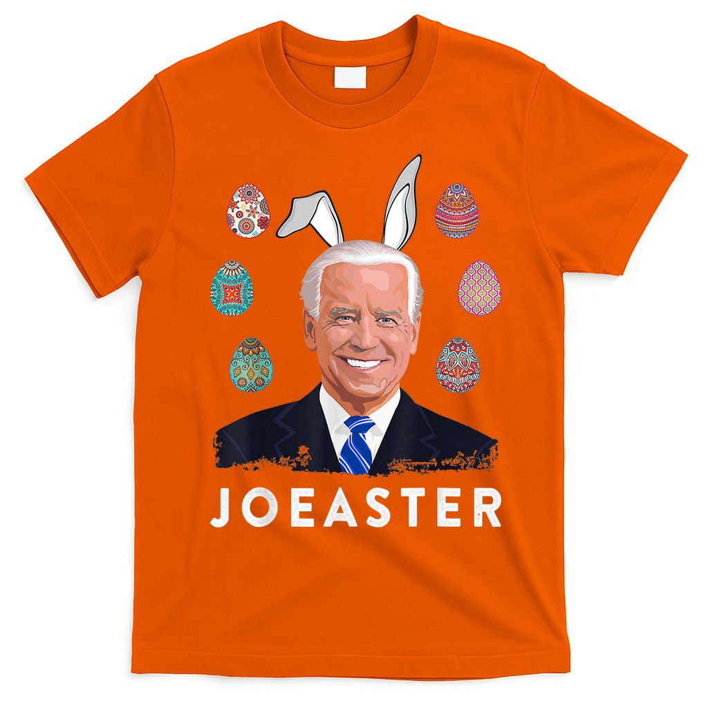 Funny Joe Biden Easter Bunny Eggs Pun T-Shirt