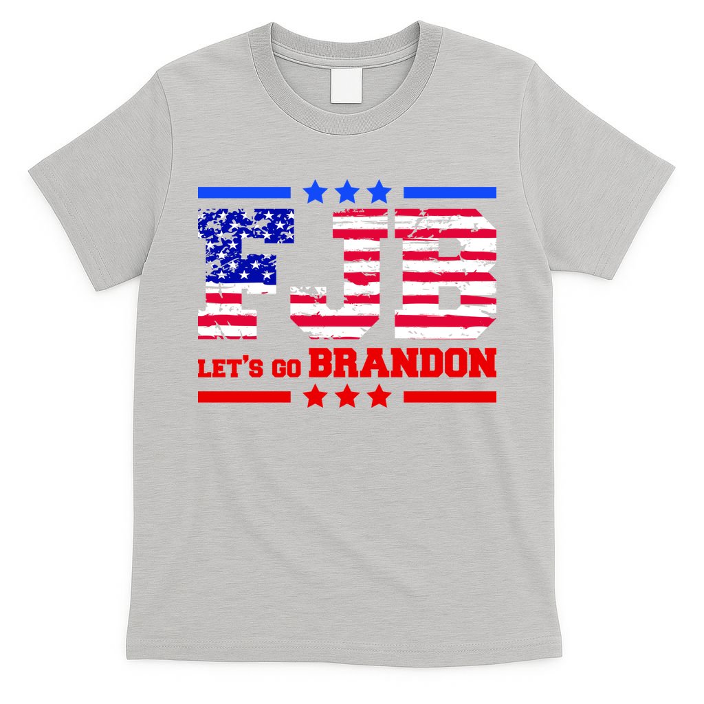 FBJ Lets Go Brandon USA Flag LGB United States T-Shirt