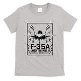 F-35A Lightning II Tactical Dominance  T-Shirt