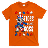 Floss Like A Boss USA 4th of July T-Shirt