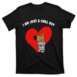 Funny Meme IM Just A Chill Guy Valentine Couple T-Shirt