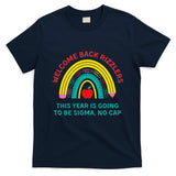 Funny Middle School Teacher Back To School Gen Alpha Slang T-Shirt