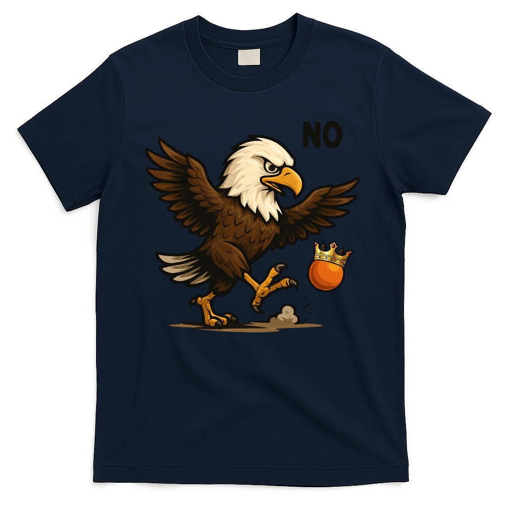 Funny No Kings In America Eagle T-Shirt