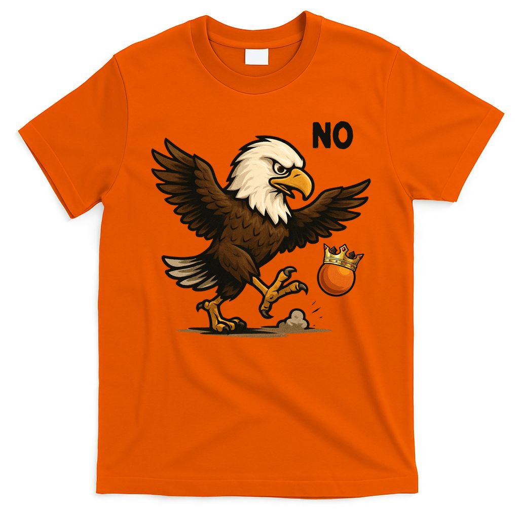 Funny No Kings In America Eagle T-Shirt