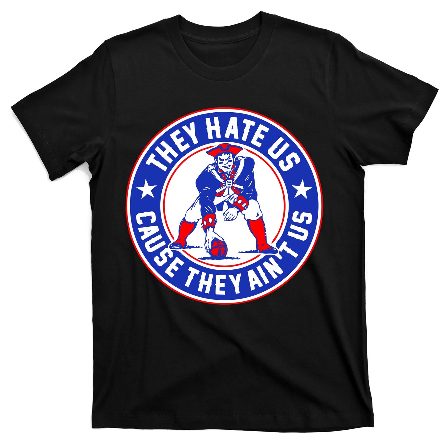 Football Champions They Hate Us Cause They Ain't US New England T-Shirt