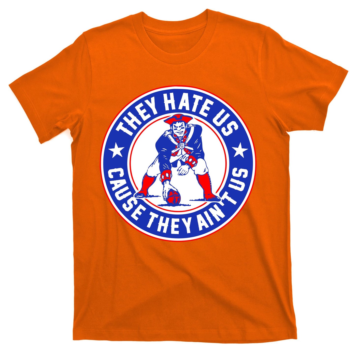 Football Champions They Hate Us Cause They Ain't US New England T-Shirt