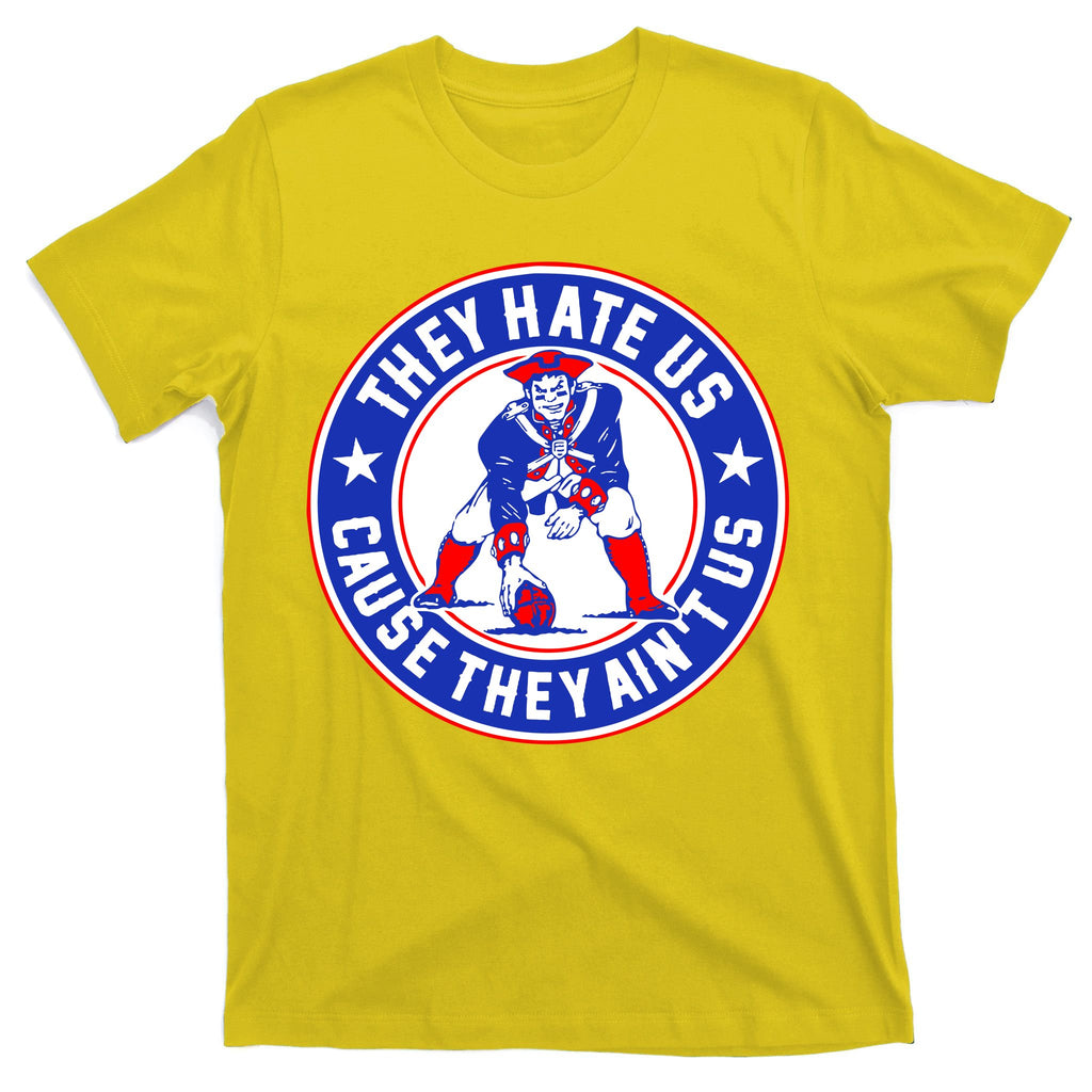 Football Champions They Hate Us Cause They Ain't US New England T-Shirt