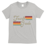 Fourth Grade Retro Vintage T-Shirt