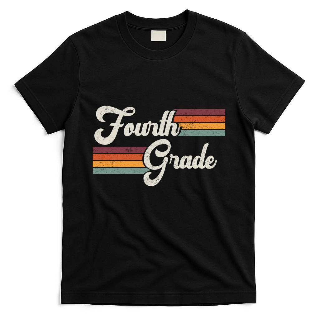 Fourth Grade Retro Vintage T-Shirt
