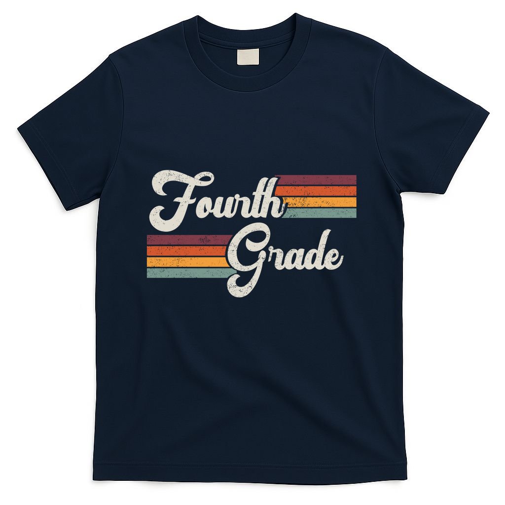 Fourth Grade Retro Vintage T-Shirt