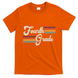 Fourth Grade Retro Vintage T-Shirt