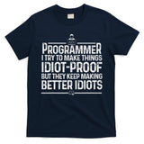 Funny Programmer Art Women Computer Coder Programming T-Shirt