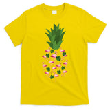 Flamingo Pineapple Cute Fun Summer T-Shirt