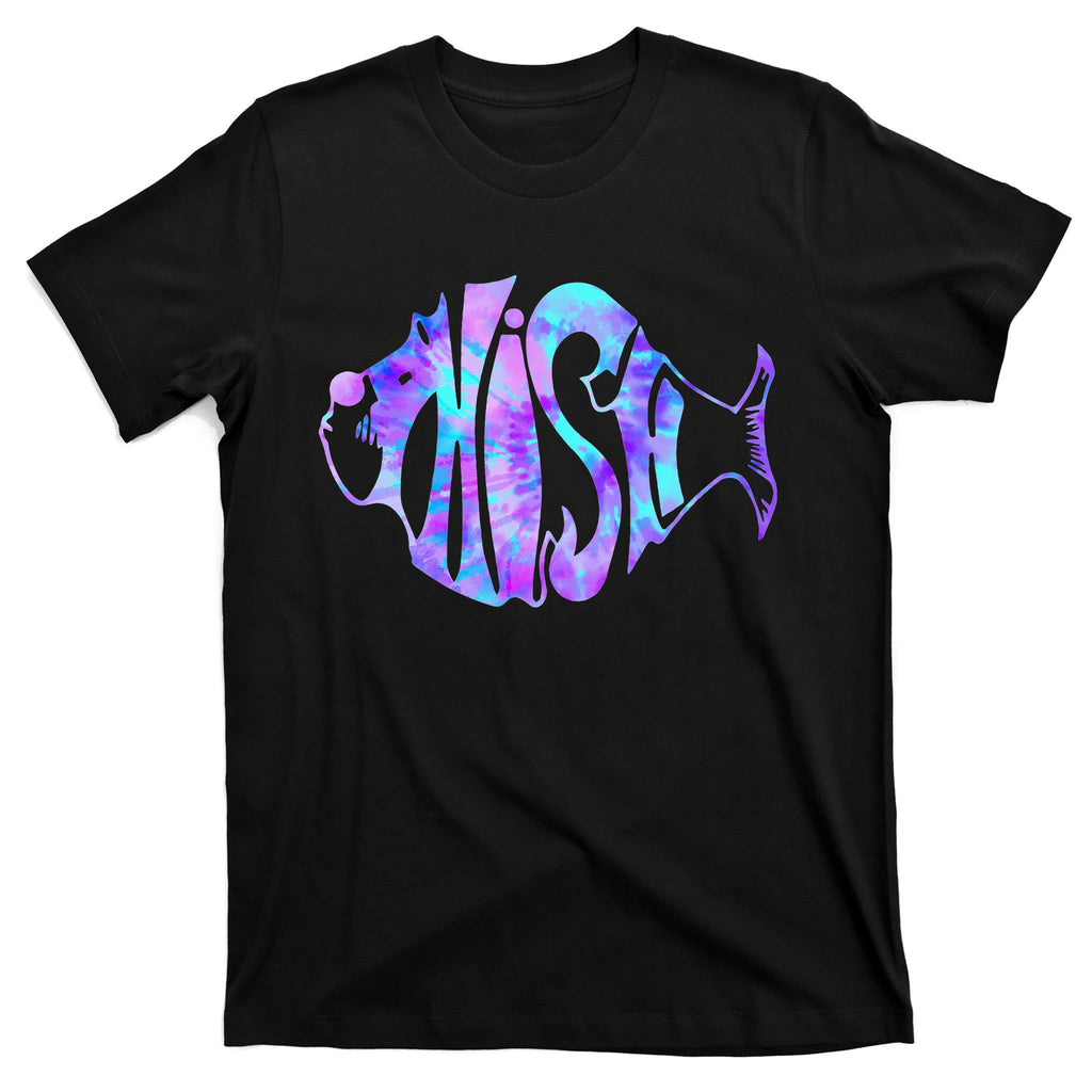 Fish Phish Jam Fishing Fisherman Tie-Dye T-Shirt