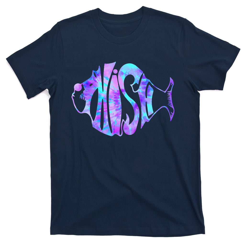 Fish Phish Jam Fishing Fisherman Tie-Dye T-Shirt
