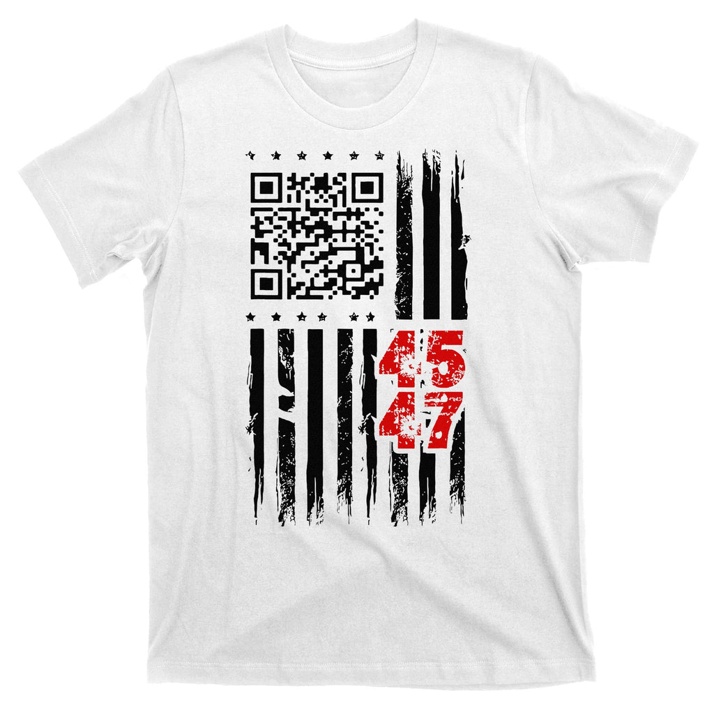 Funny Qr Scan Code Jokes Humor Hidden Message Sarcastic T-Shirt