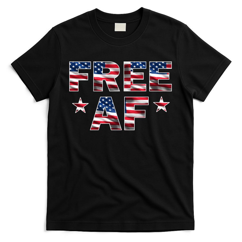 FREE AF American Pride USA T-Shirt