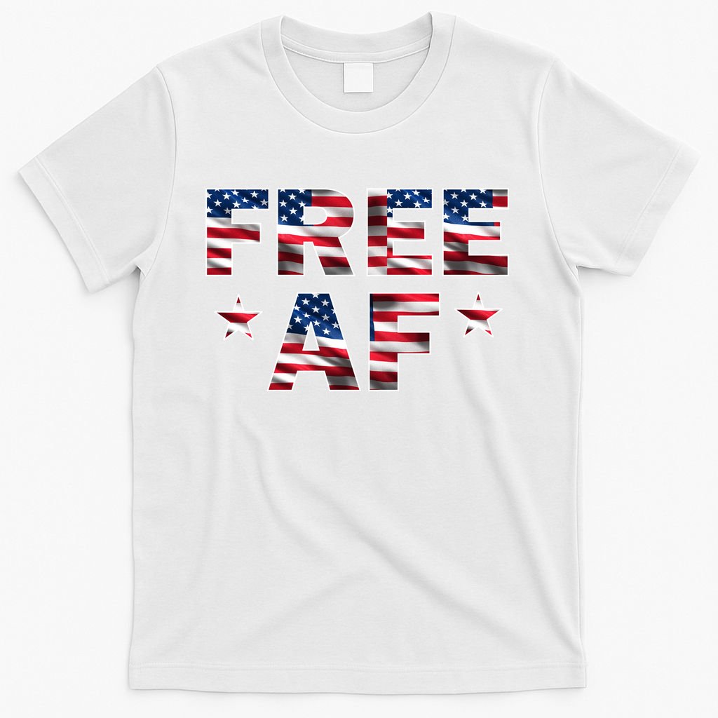 FREE AF American Pride USA T-Shirt