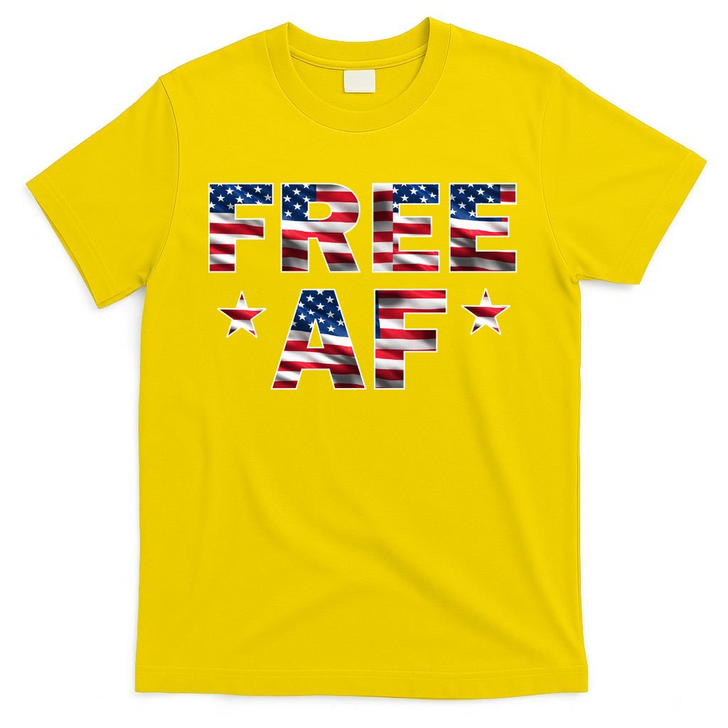 FREE AF American Pride USA T-Shirt