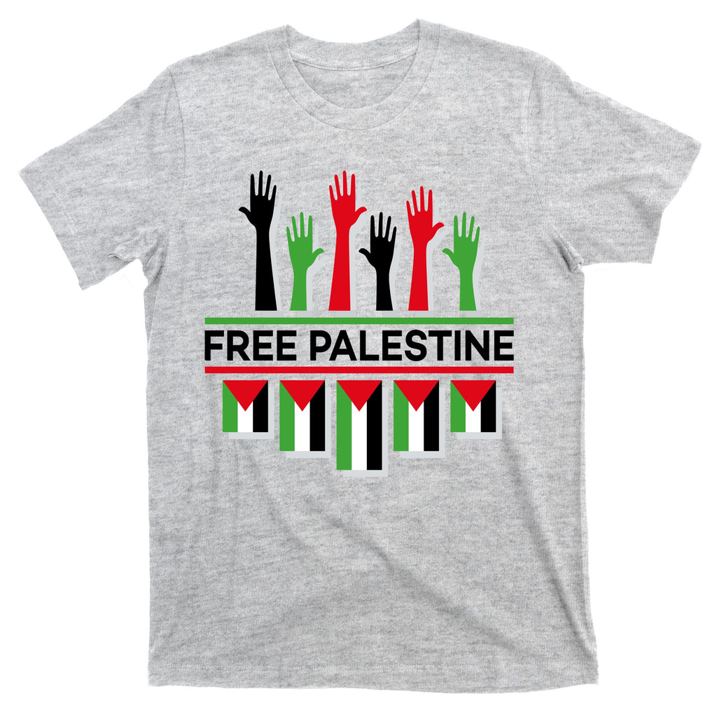 Free Palestine Hands United T-Shirt
