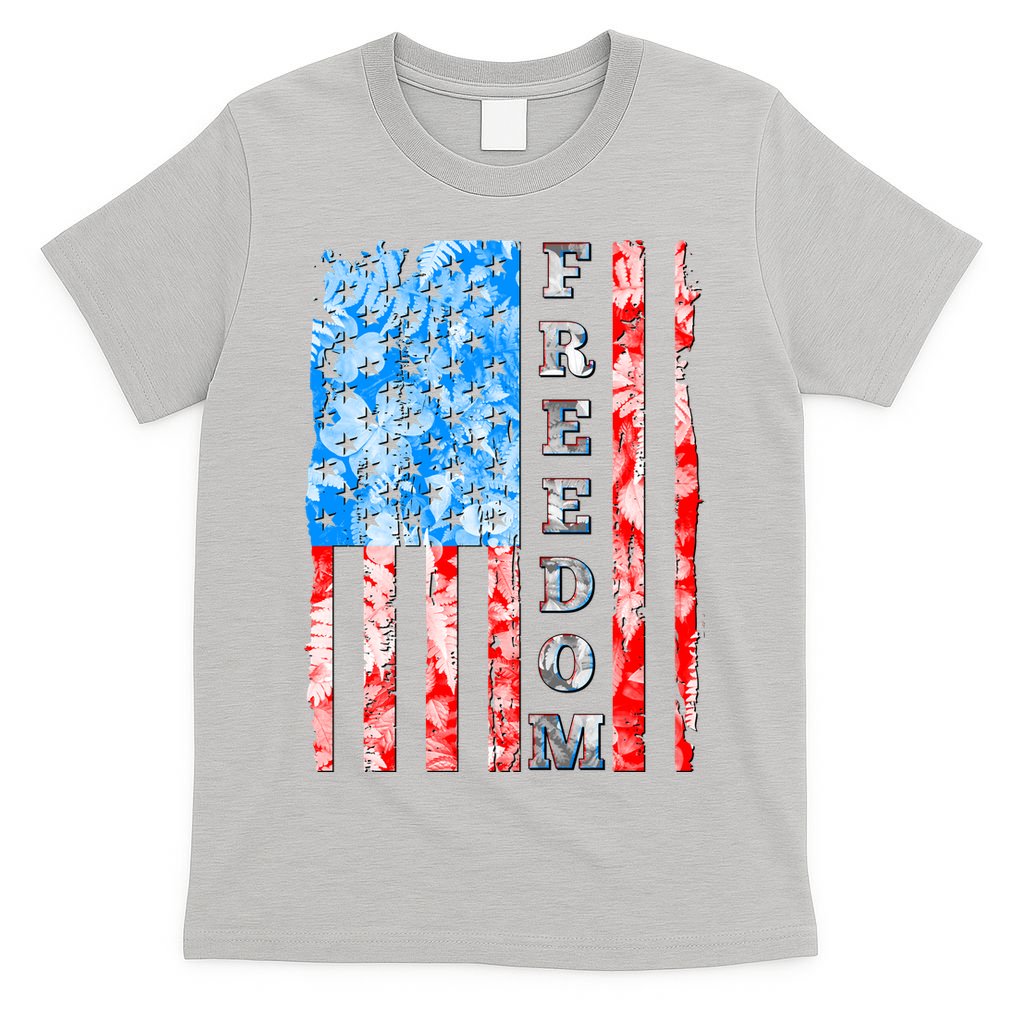 Freedom Nature USA Flag T-Shirt