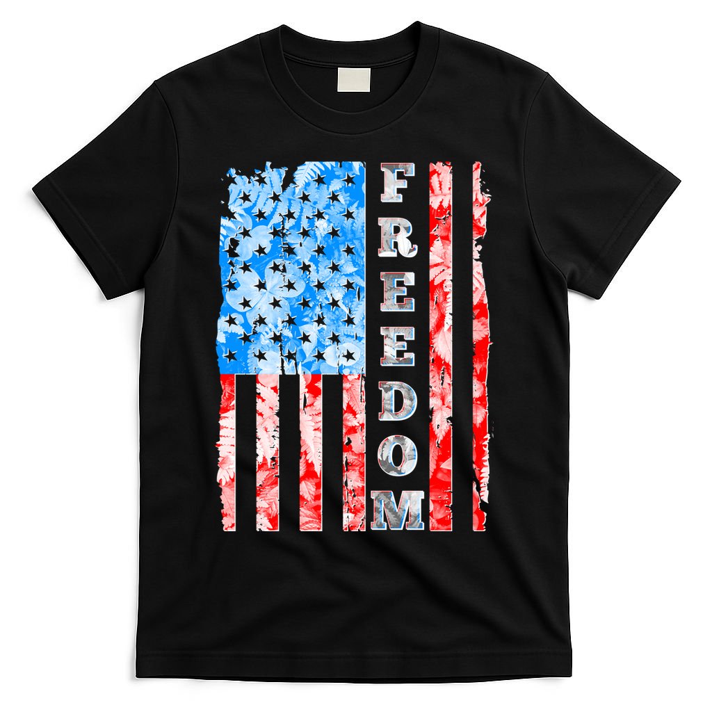 Freedom Nature USA Flag T-Shirt