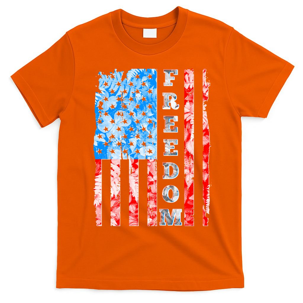 Freedom Nature USA Flag T-Shirt