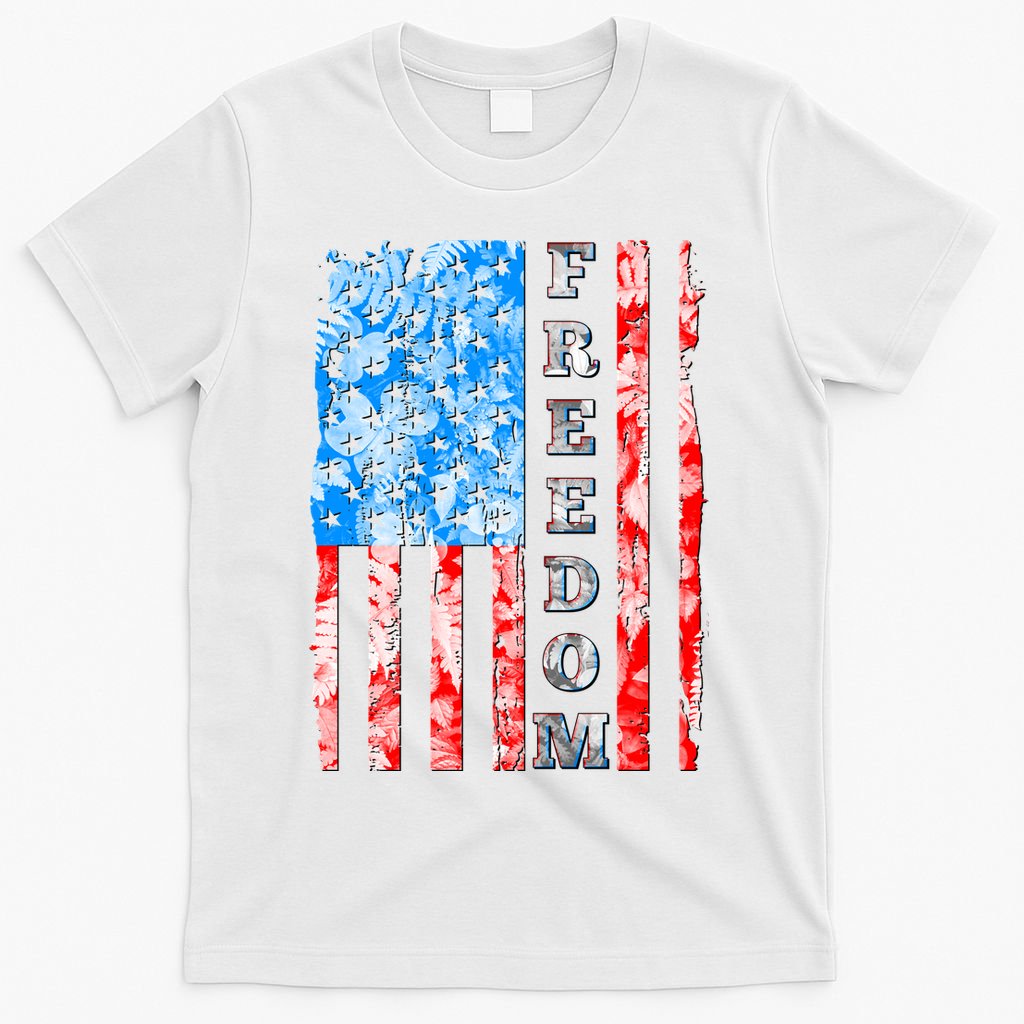 Freedom Nature USA Flag T-Shirt