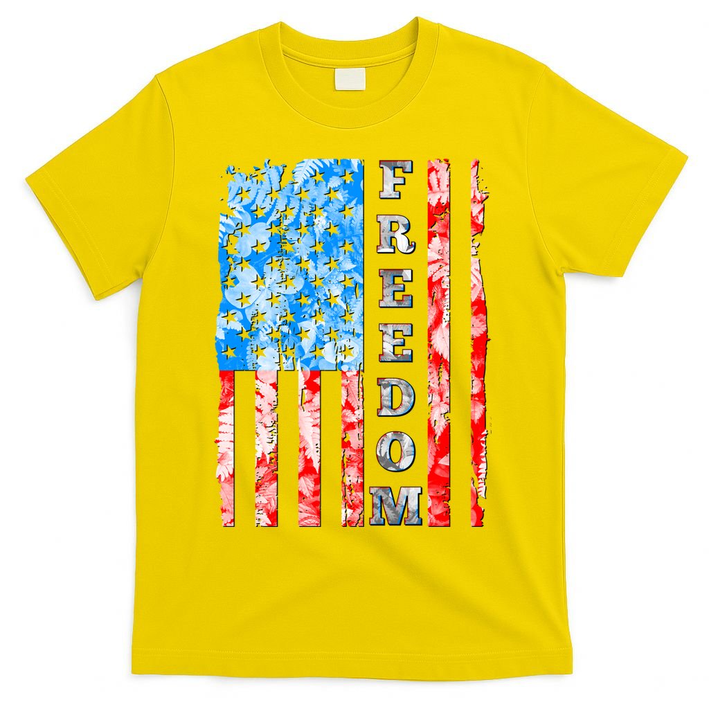 Freedom Nature USA Flag T-Shirt