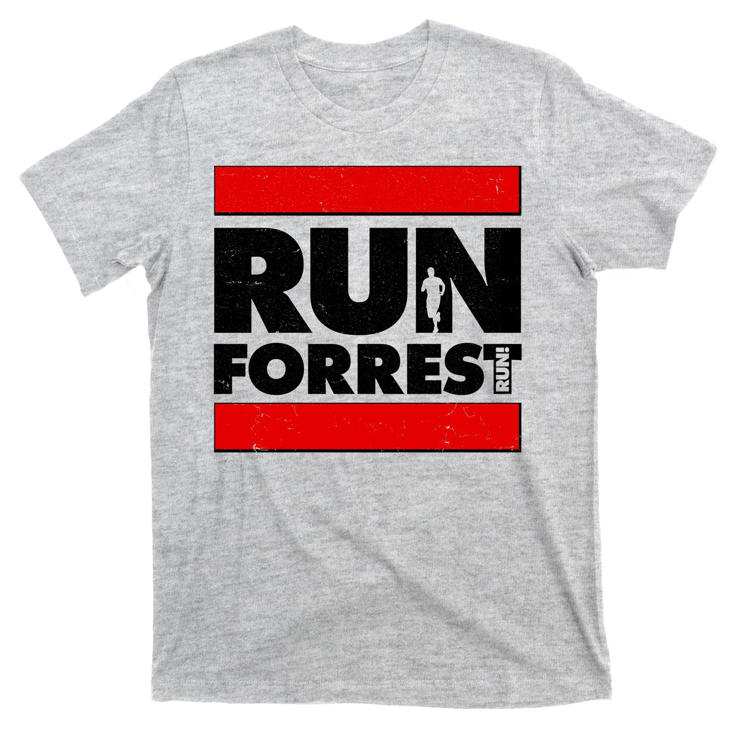 Funny Run Forrest Run Logo T-Shirt