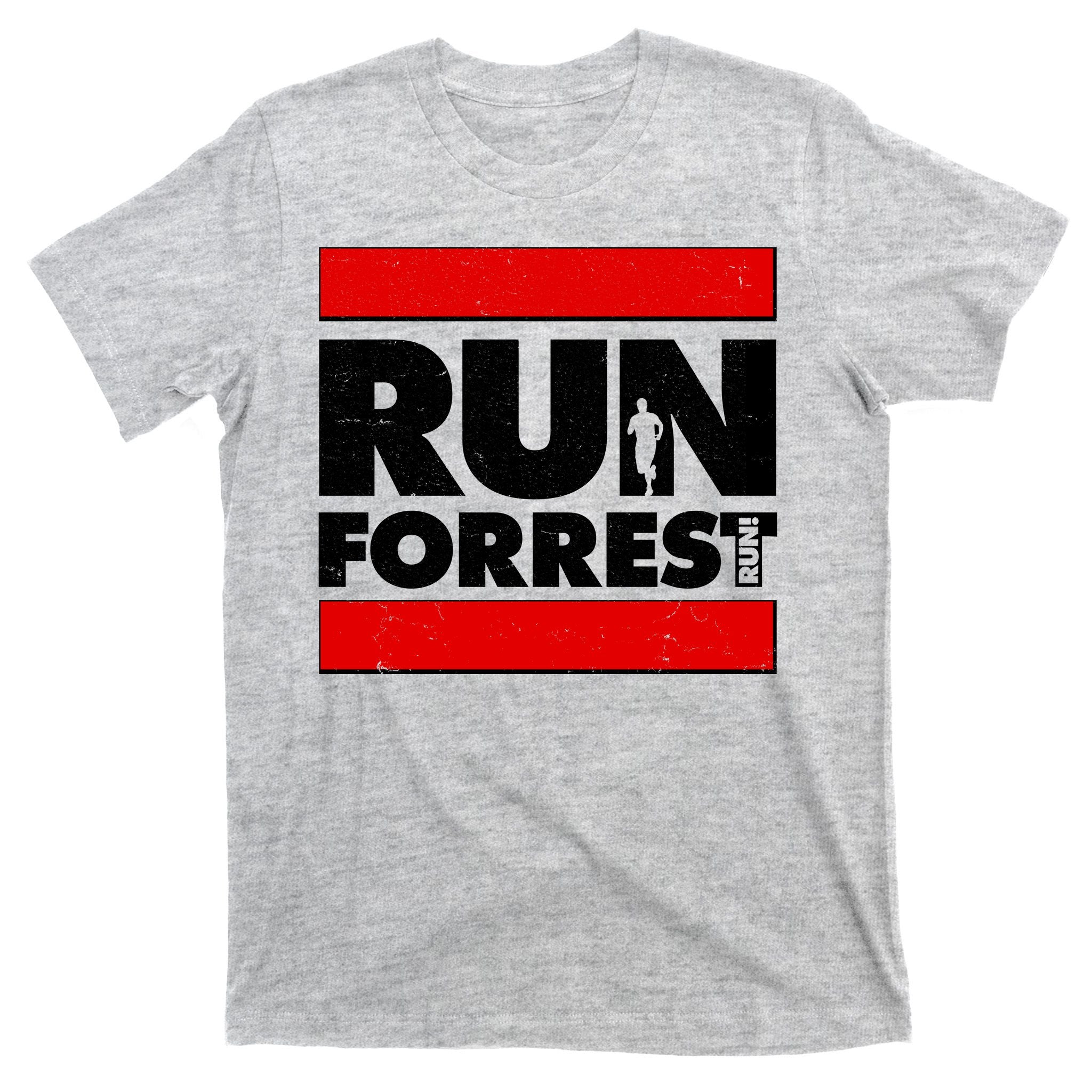 Funny Run Forrest Run Logo T-Shirt