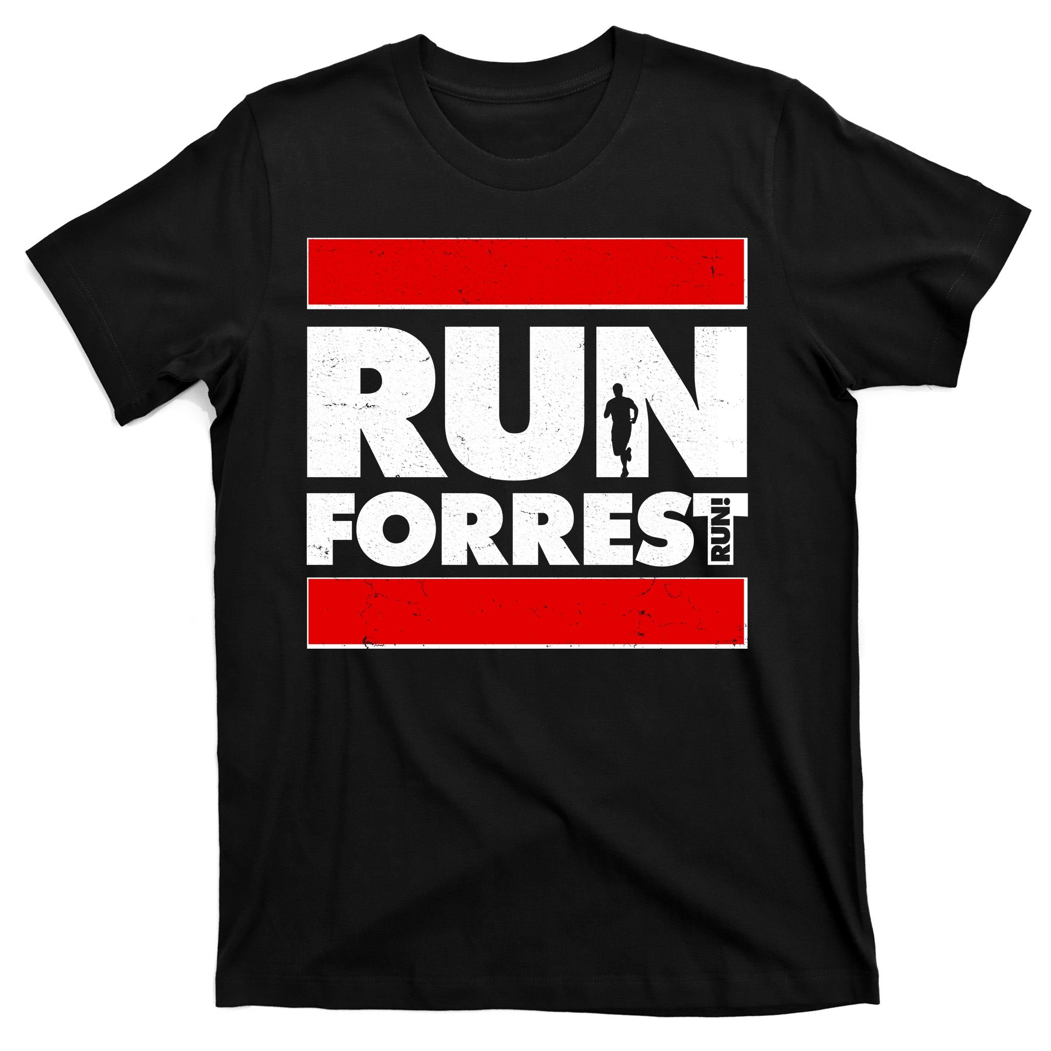Funny Run Forrest Run Logo T-Shirt