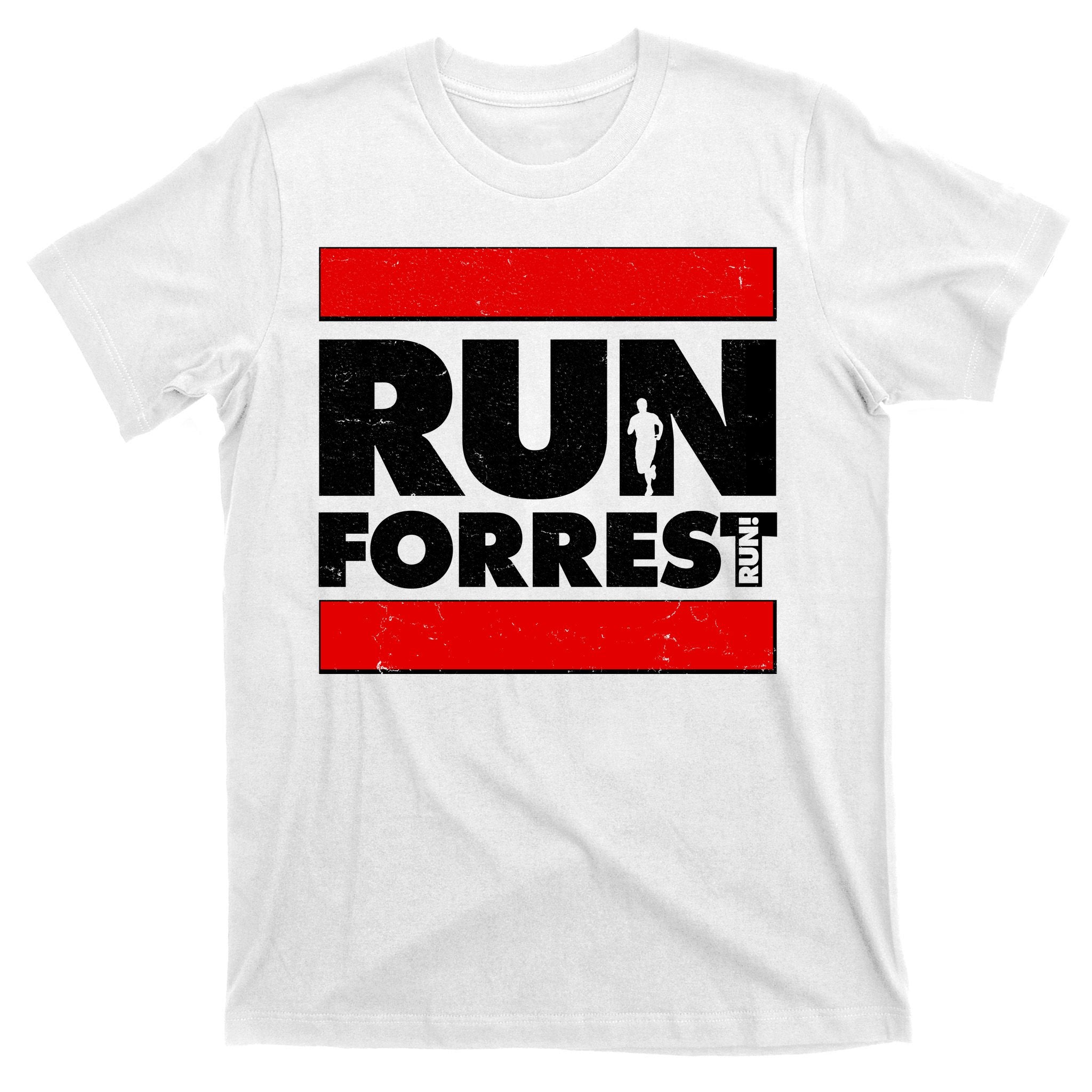 Funny Run Forrest Run Logo T-Shirt