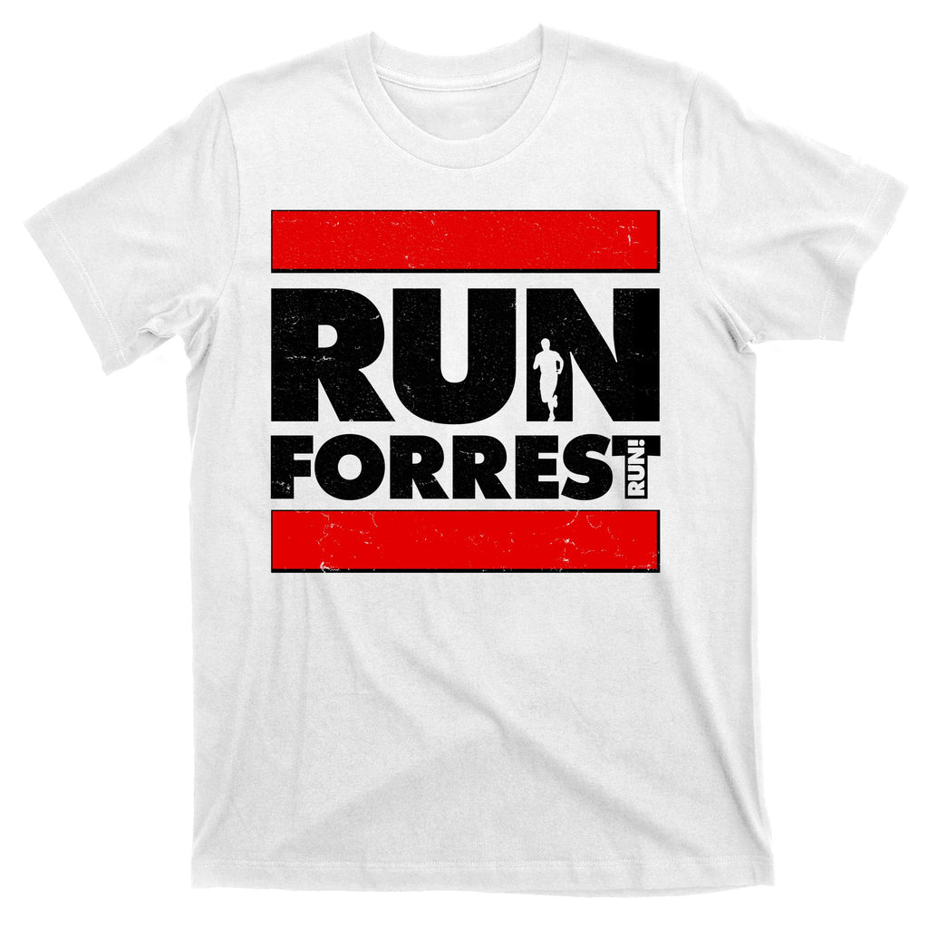 Funny Run Forrest Run Logo T-Shirt