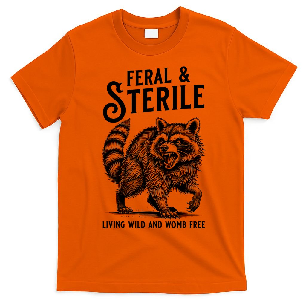 Feral Raccoon Funny Hysterectomy Recovery Present  T-Shirt