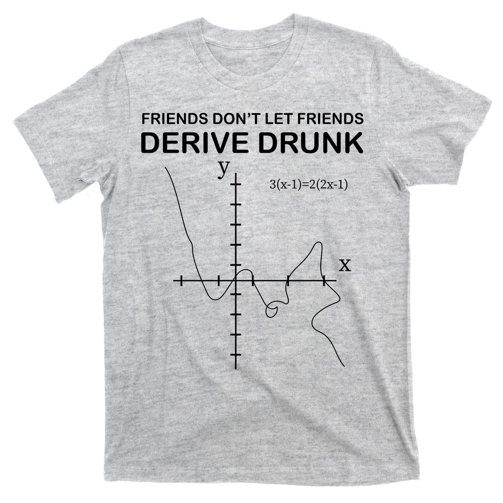 Friends Don't Let Friends Derive Drunk T-Shirt
