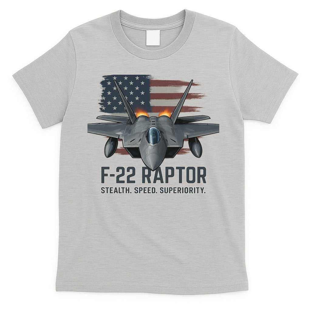 F-22 Raptor Stealth Speed Superiority T-Shirt